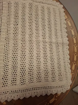 Mantel Pañitos ganchillo