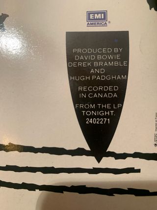 Vinilo David Bowie Blue Jean