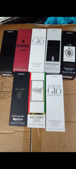 Lotes de Perfumes 15 und (50ml)