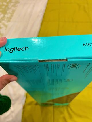 Combo Teclado y Mouse Inalámbrico Logitech MK270