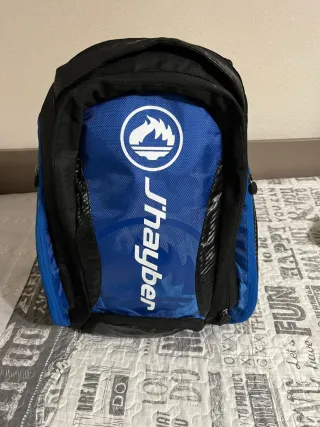 Mochila J'hayber azul y negra
