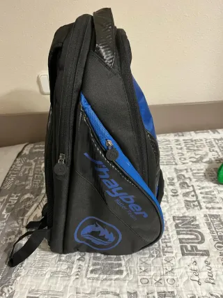 Mochila J'hayber azul y negra