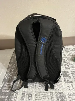 Mochila J'hayber azul y negra