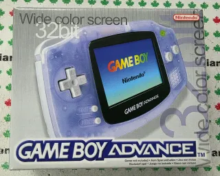 Consola Game Boy Advance Transparente