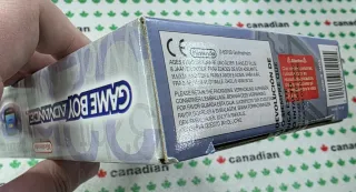 Consola Game Boy Advance Transparente