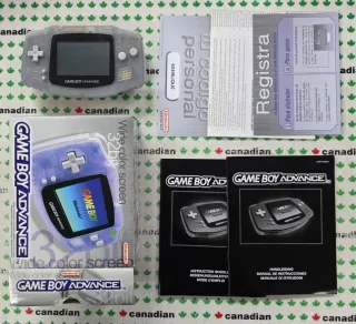 Consola Game Boy Advance Transparente