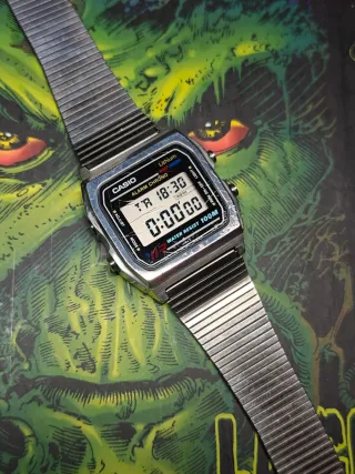 Reloj Casio Vintage Plata Digital