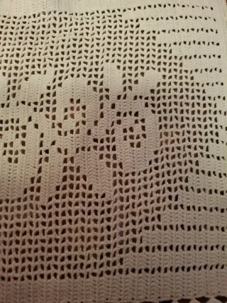 Conjunto de pañitos de crochet