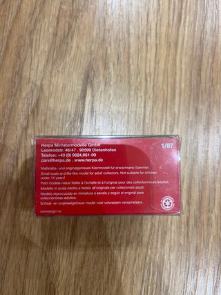 Porsche Turbo (R) miniatura coleccionismo