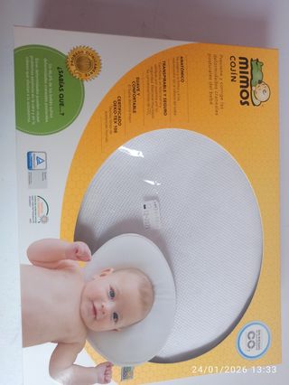 Cojín carro bebé mimos con funda