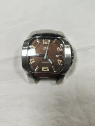 Reloj Lotus Hombre Marrón y Plateado