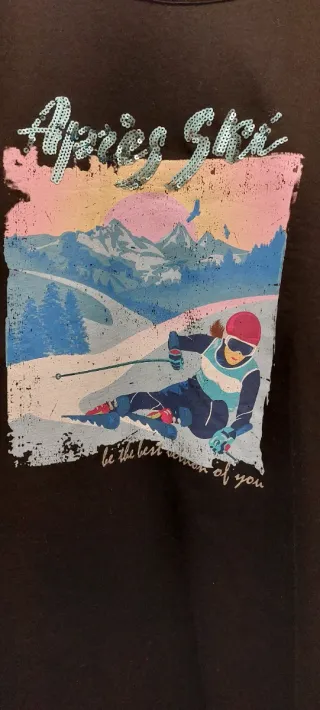 Felpa Fiorella Rubino con stampa