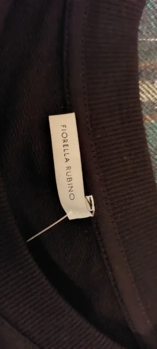 Felpa Fiorella Rubino con stampa