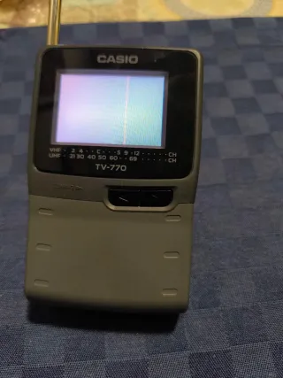 Casio TV-770 TV Portatile Grigio