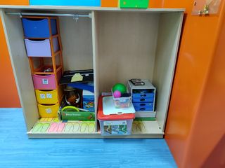 Armario material psicomotricidad