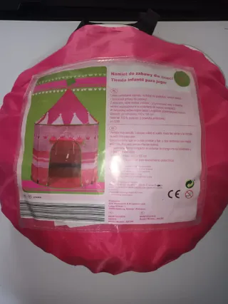 Tienda infantil castillo princesa