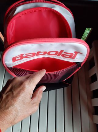 Zaino Babolat tennis bianco e fucsia