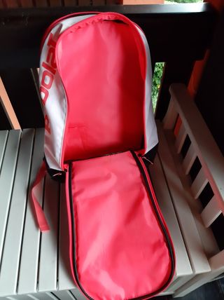 Zaino Babolat tennis bianco e fucsia