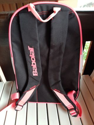 Zaino Babolat tennis bianco e fucsia