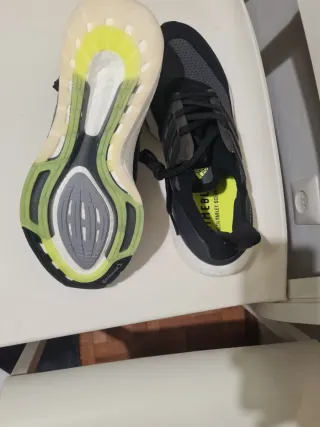 Zapatillas Adidas Ultraboost 21 Negras y Verdes