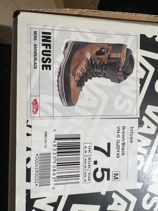 Scarponi Snowboard Vans Tg. 40