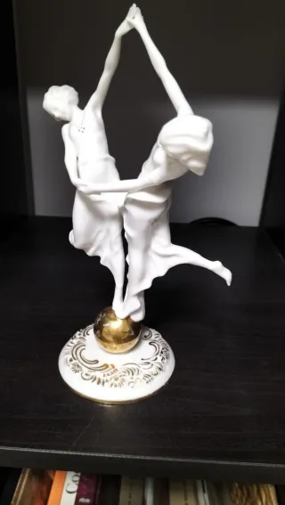 Bailarinas Porcelana esmaltada de Bavaria