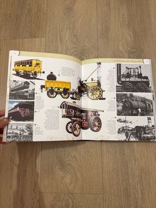 Atlas ilustrado - Trenes muy antiguos