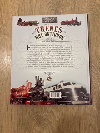 Atlas ilustrado - Trenes muy antiguos