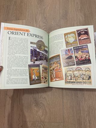 Atlas ilustrado - Trenes muy antiguos