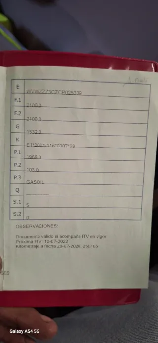 Volkswagen Passat 2012