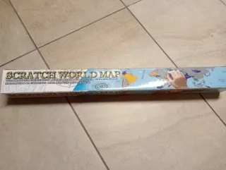 Mappamondo da grattare