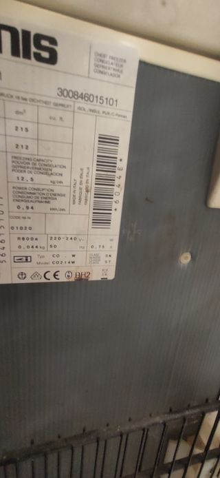 Congelador Arcon Ignis 270L