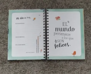 Cuaderno Mi diario de la felicidad NGV