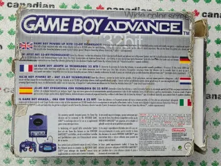 Consola Game Boy Advance Negra