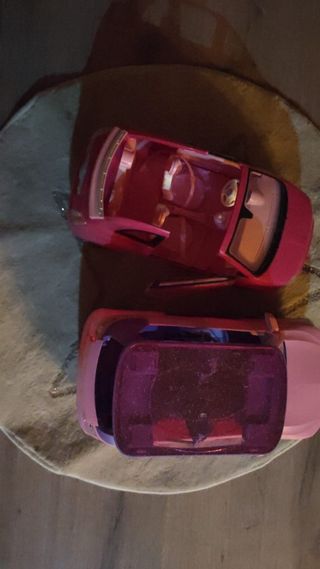 2 Cochecitos barbie de juguete rosa