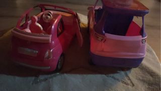 2 Cochecitos barbie de juguete rosa