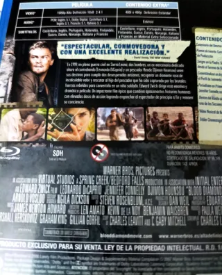 Lote 6 Películas Blu-ray 5€