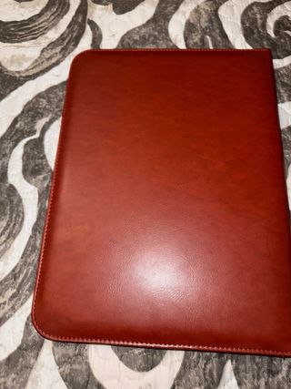 Cartella porta documenti in pelle