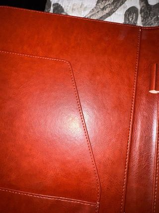 Cartella porta documenti in pelle