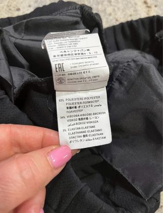 Pantaloni Sisley donna neri