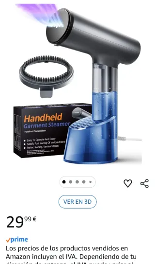 Plancha de Vapor Vertical