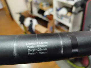 Manillar de carretera 40 cm