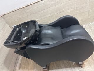 Lavacabezas de peluquería negro