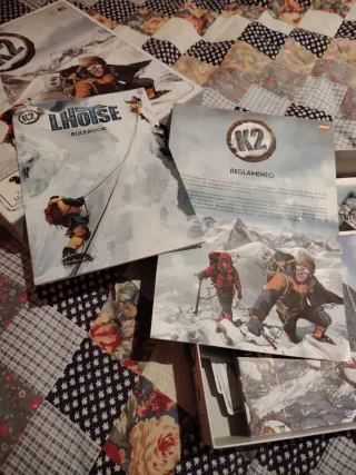 Juego de mesa K2 + Lhotse Rulebook