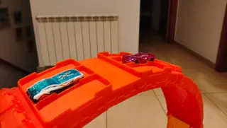 Pista Hot Wheels Looping Caos