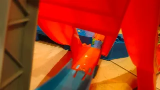 Pista Hot Wheels Looping Caos