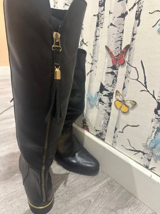 Vendo Botas Alpe Piel Negras Talla 39