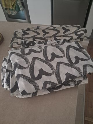 2 Fundas Ikea Corazones