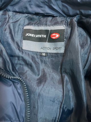 Chaqueta John Smith azul talla 16
