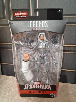 Marvel Legends Silver Sable Figura